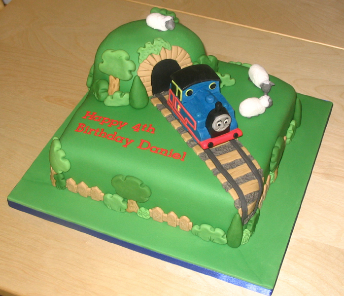 Thomas Tank Engine Cake