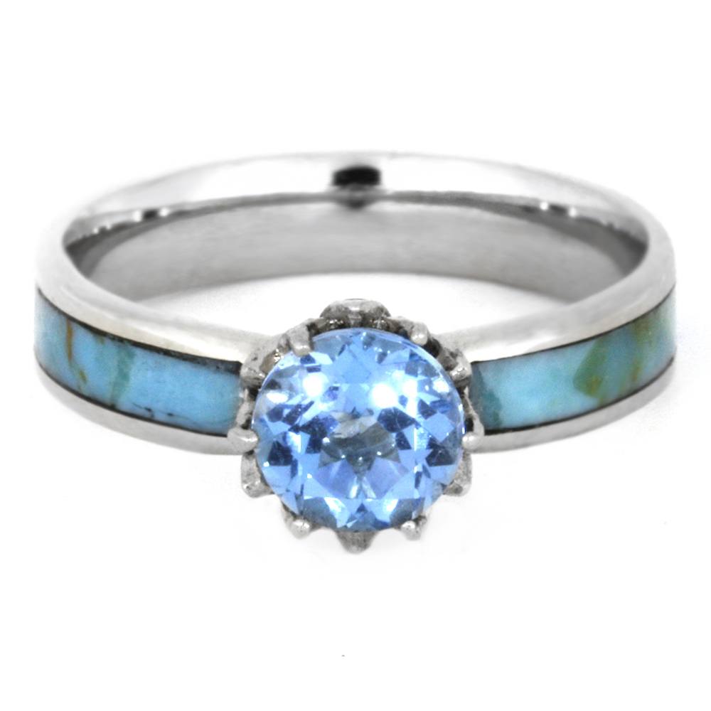 Turquoise Engagement Ring