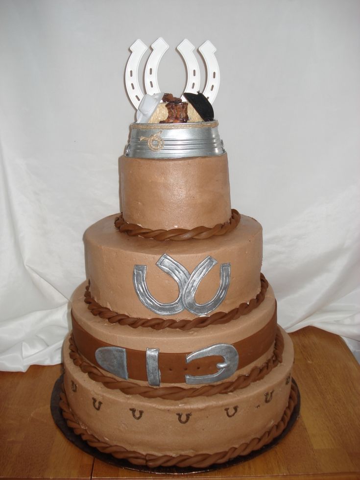 Western Wedding Cake