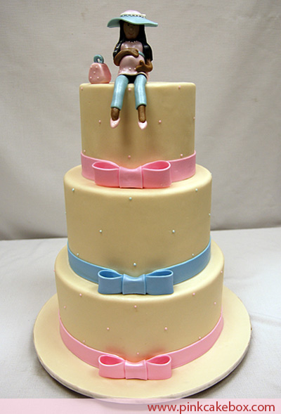 3 Tier Baby Shower Cake