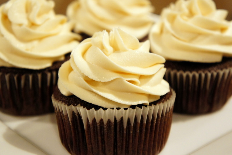 Bailey's Irish Cream Cupcakes