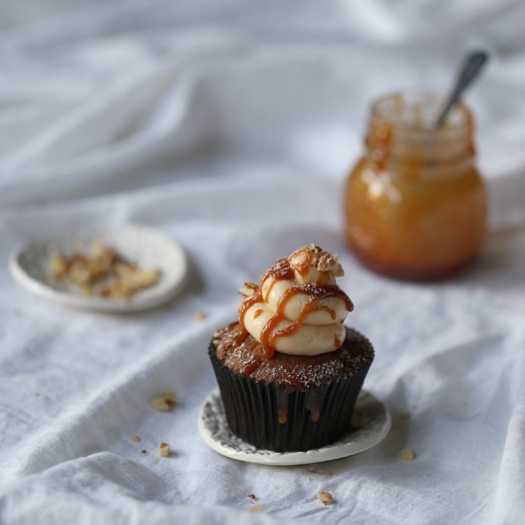 Banana Sour Cream Cupcakes