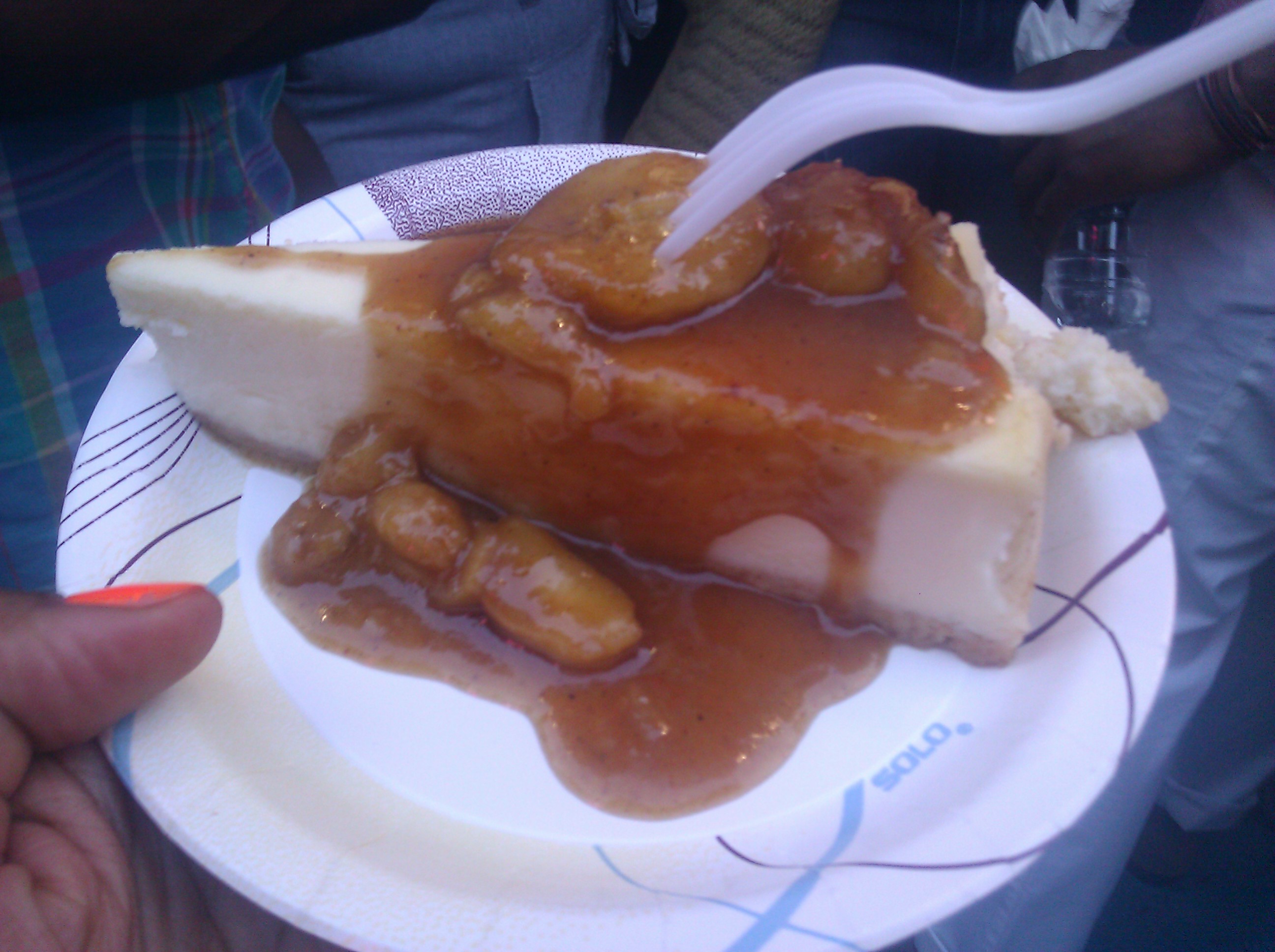 Bananas Foster Cheesecake