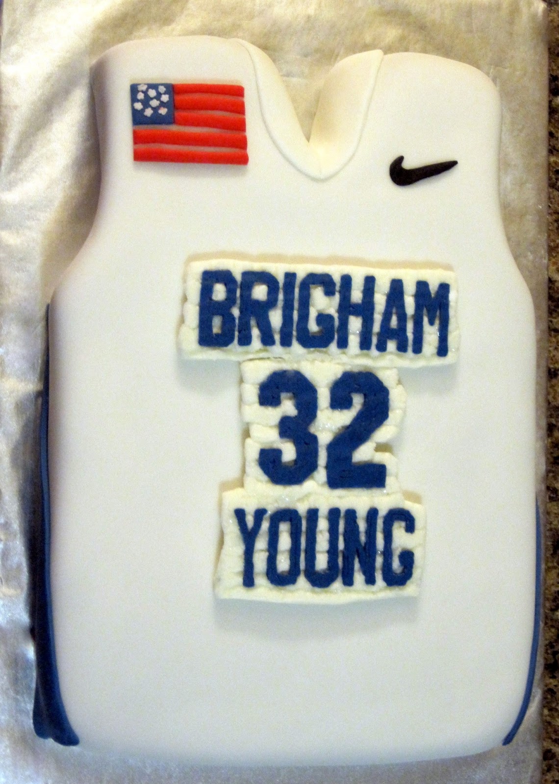 Basketball Jersey Cake