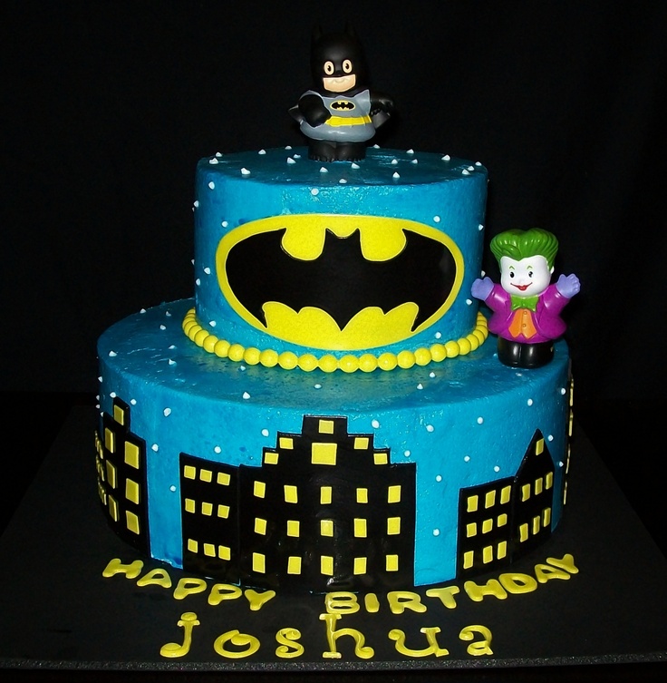 Batman Birthday Cake