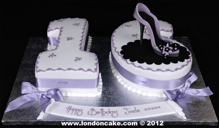 Birthday Cake Shaped Like Shoe