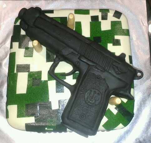 Camouflage Grooms Cake