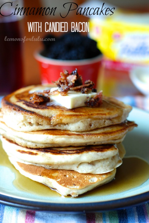 Candied Bacon Pancakes