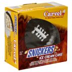 Carvel Football Ice Cream Cake