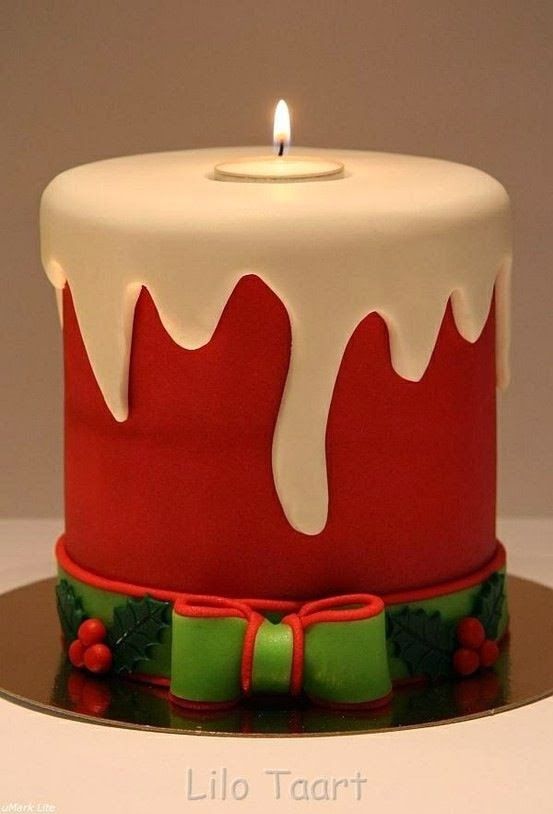 9 Photos of Cute Easy Christmas Cakes