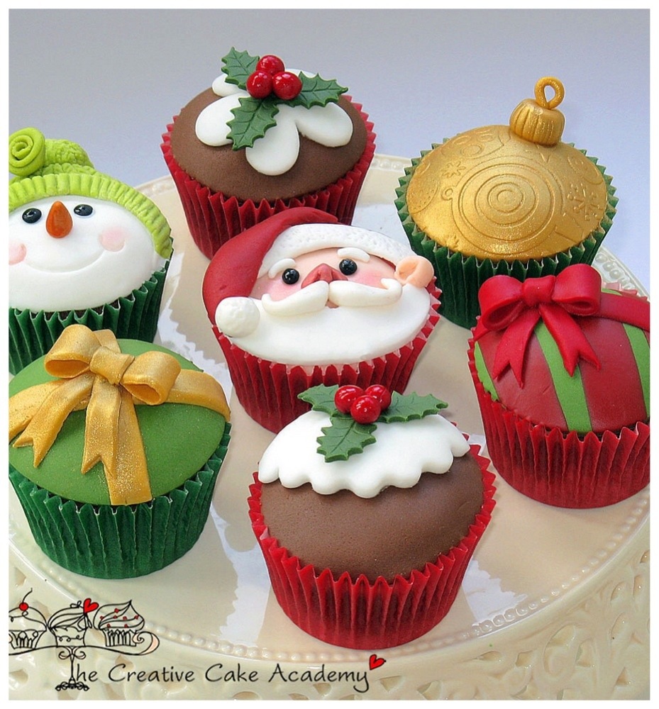 Creative Christmas Cupcakes