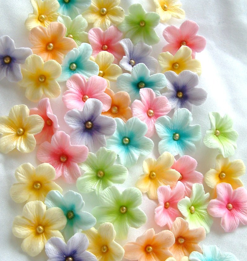 Decorating Cake with Gum Paste Flowers