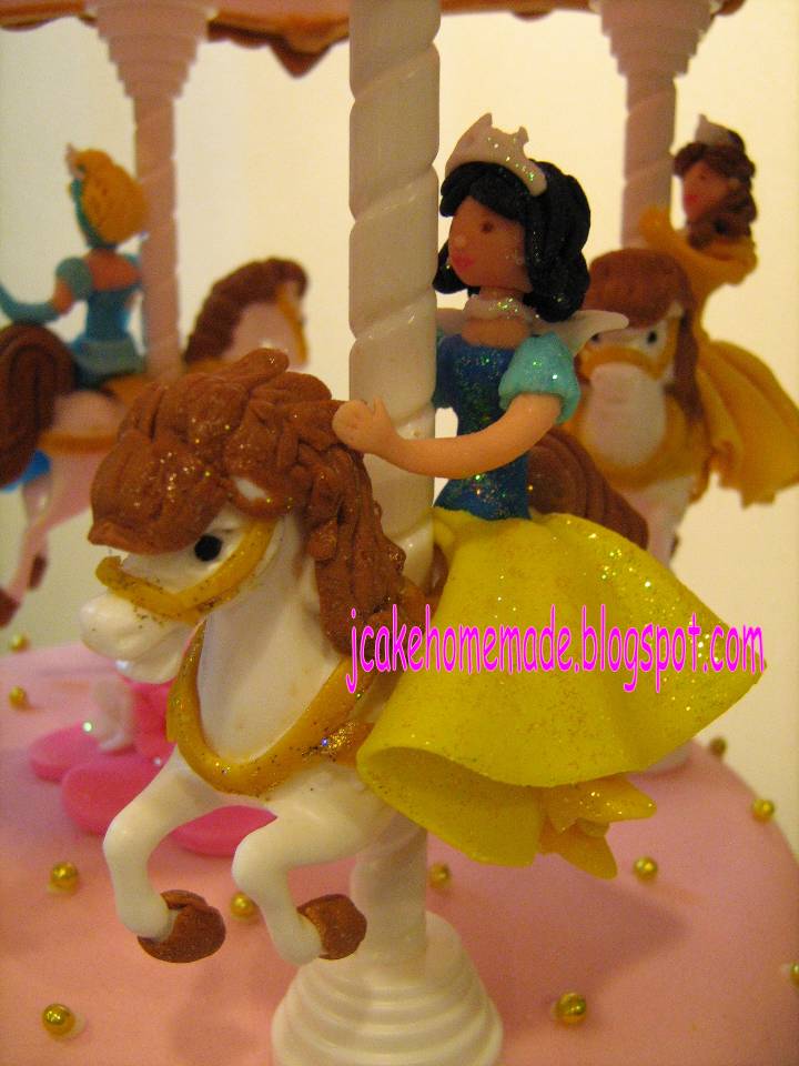 Disney Princess Carousel Cake