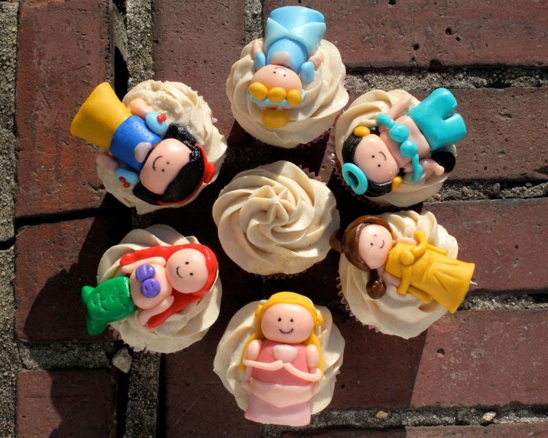 Disney Princess Cupcakes