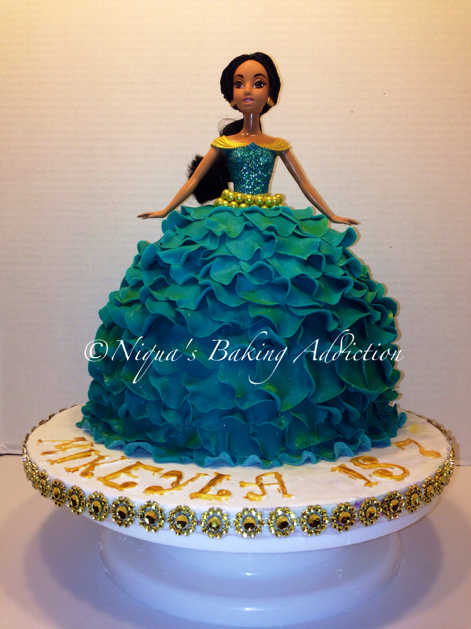 Disney Princess Jasmine Cake