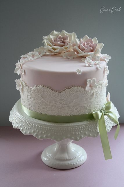Elegant Woman Birthday Cake