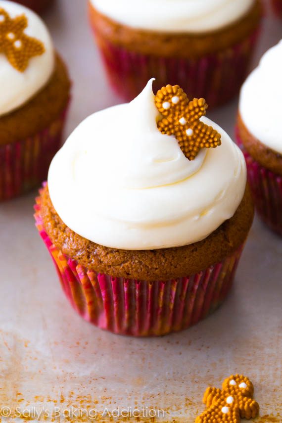 Gingerbread Cupcakes Recipe