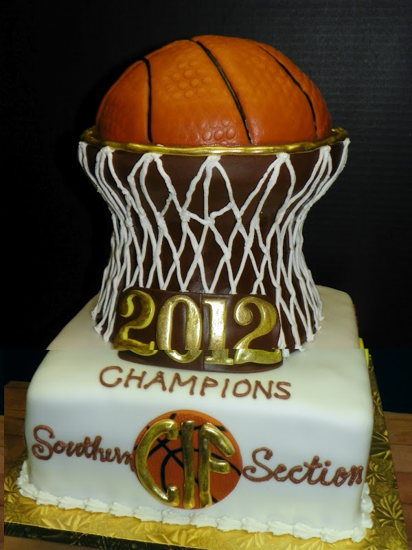 Girls Basketball Cake