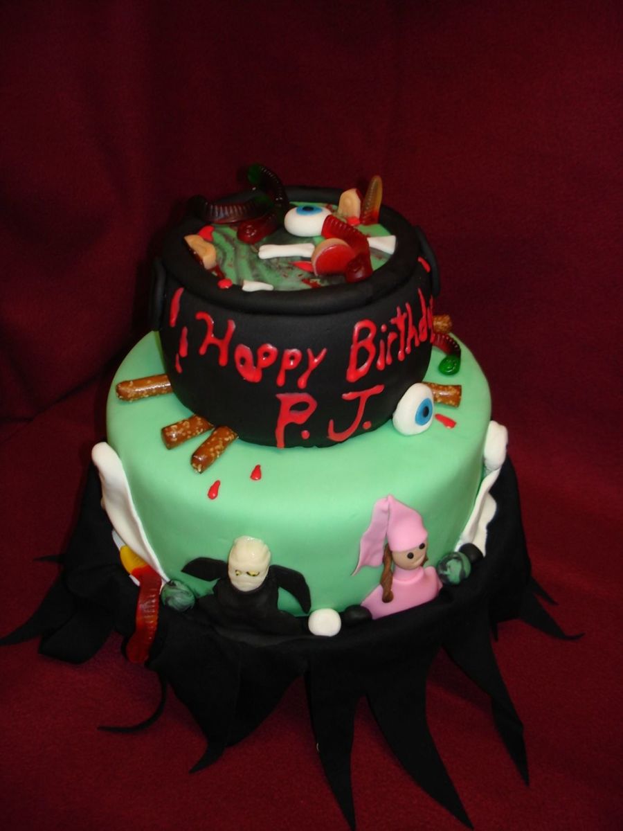 Halloween Birthday Cake