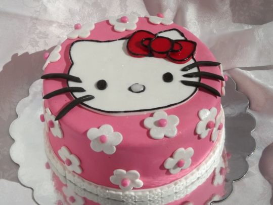 Hello Kitty Birthday Cake