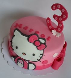 Hello Kitty Birthday Cake