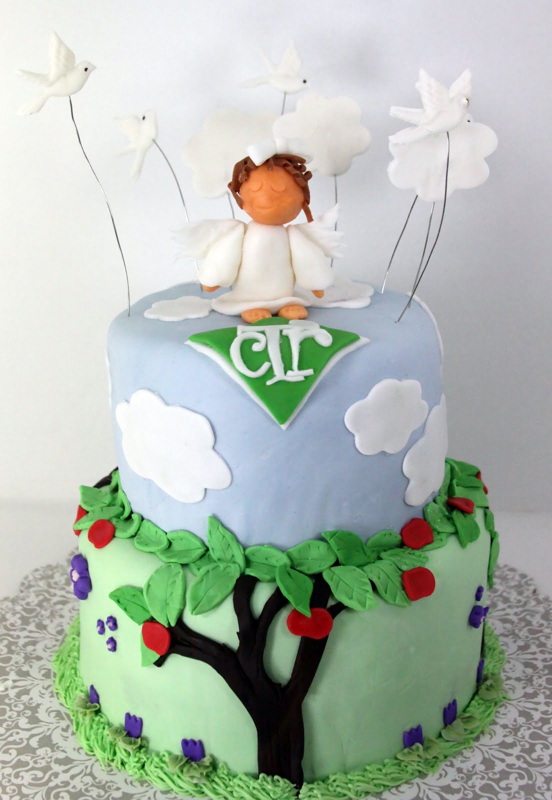 LDS Baptism Cake Ideas