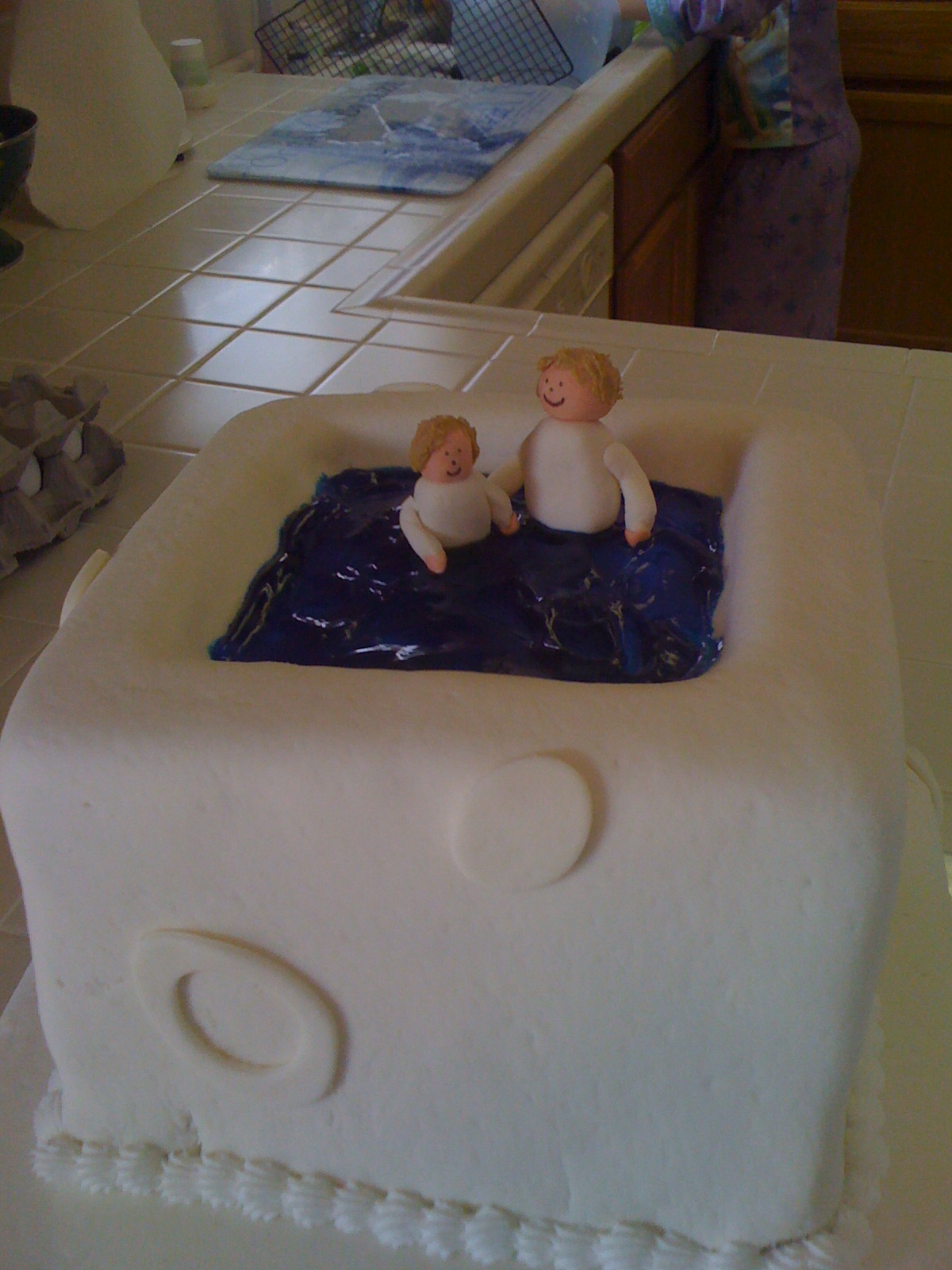 LDS Baptism Cake Ideas