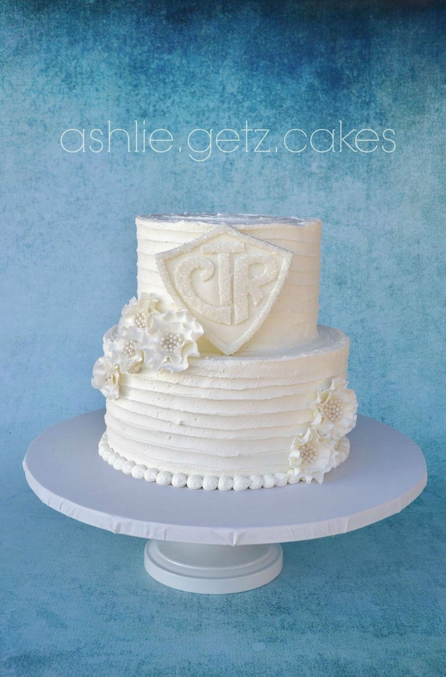 LDS Baptism Cake