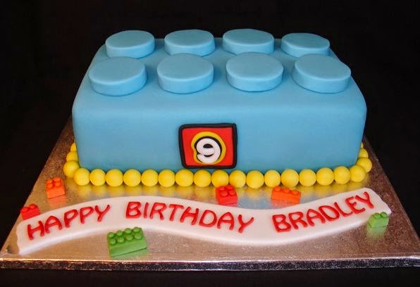 LEGO Birthday Cake Idea