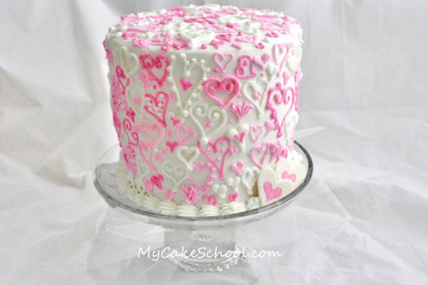 8 Photos of Beautiful Valentine Cakes