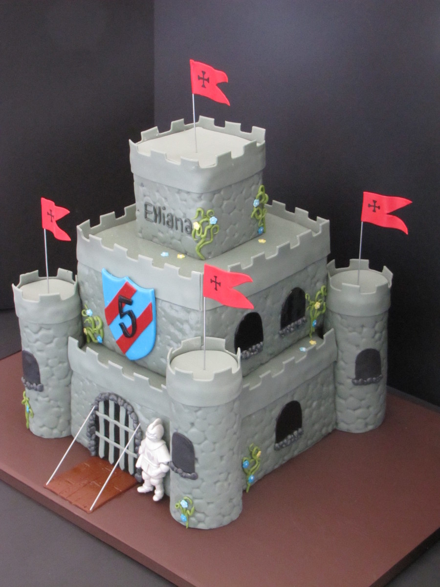 Medieval Castle Birthday Cake