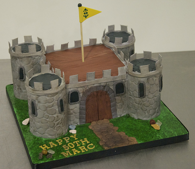 Medieval Castle Cake