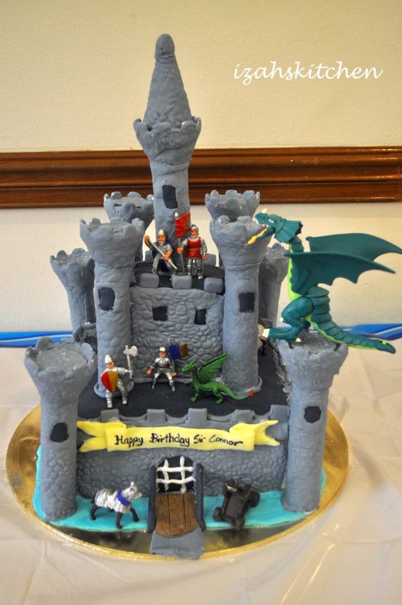 Medieval Castle Cake