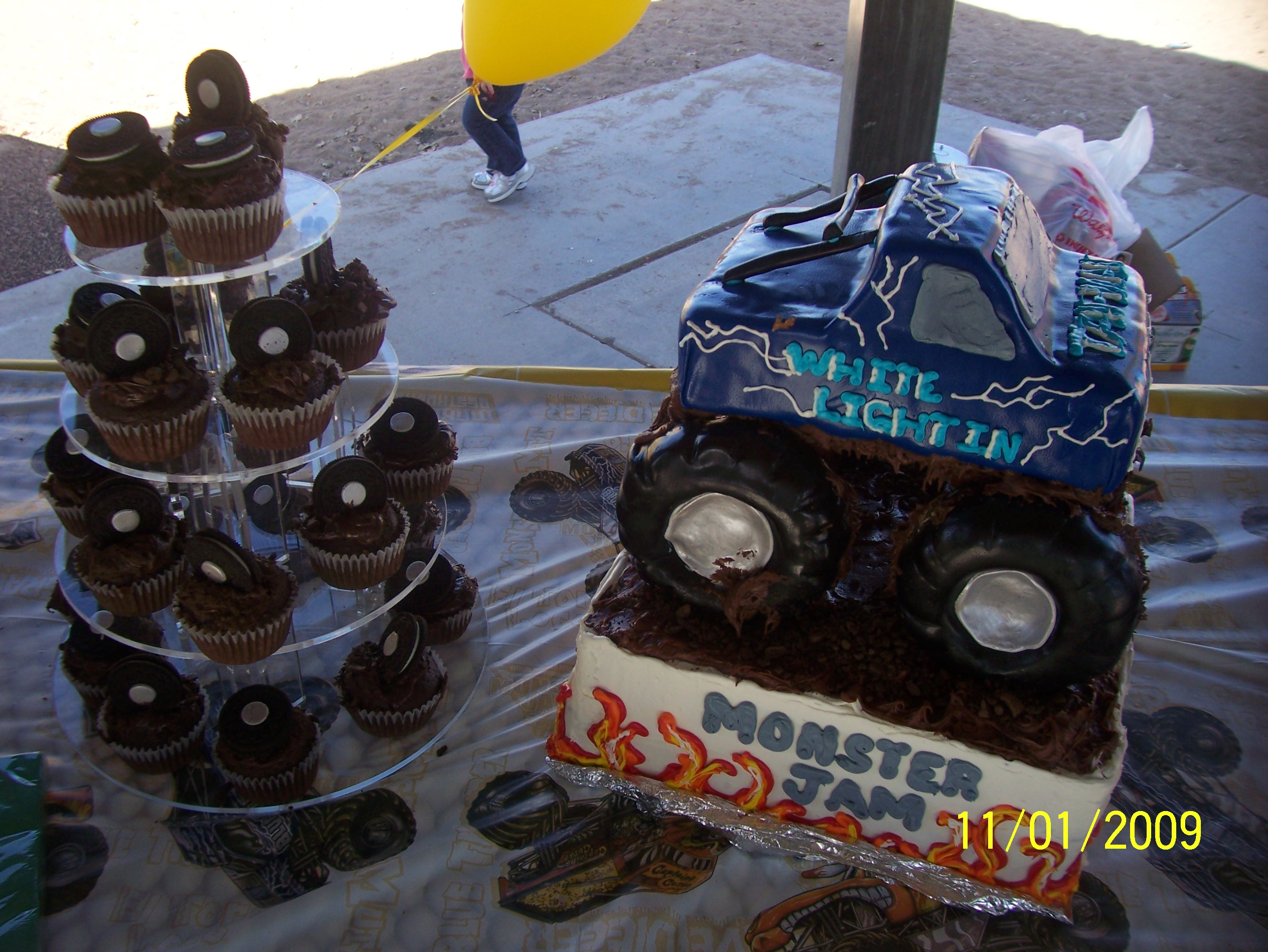 Monster Jam Cake