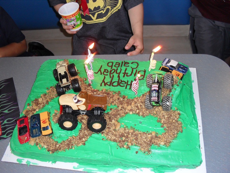 Monster Jam Cake