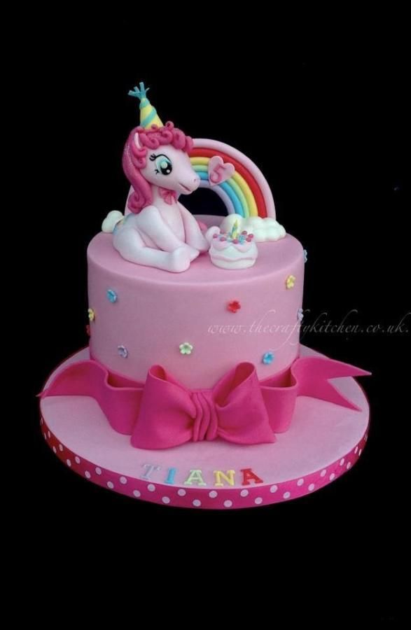 My Little Pony Pinkie Pie Cake