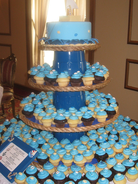 Nautical Themed Baby Shower Cake