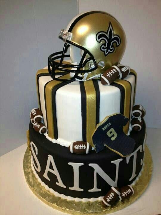 New Orleans Saints Cake