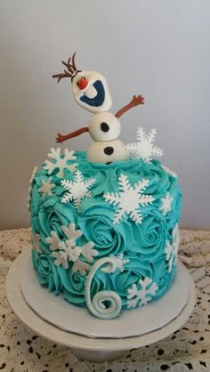 Olaf Birthday Cake Ideas