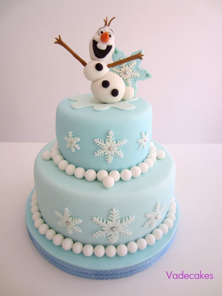 Olaf Disney Frozen Birthday Cake