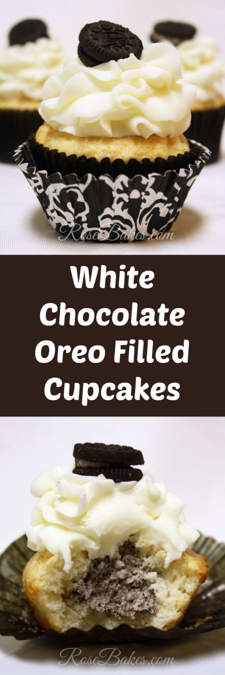 Oreo Cream Filled Cupcake Recipes