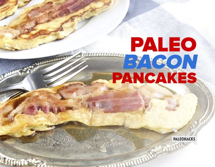 Paleo Bacon Pancakes