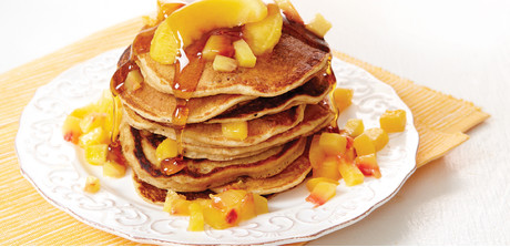 Pancakes with Peaches Recipe