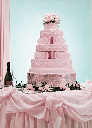 Pink Wedding Cake