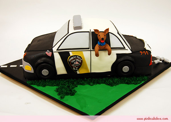 Police Car Cake Ideas