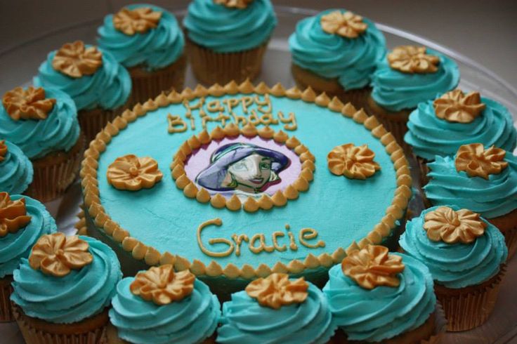 Princess Jasmine Cupcake