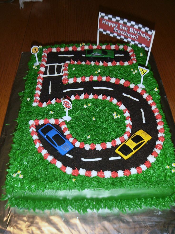 Race Car Cake