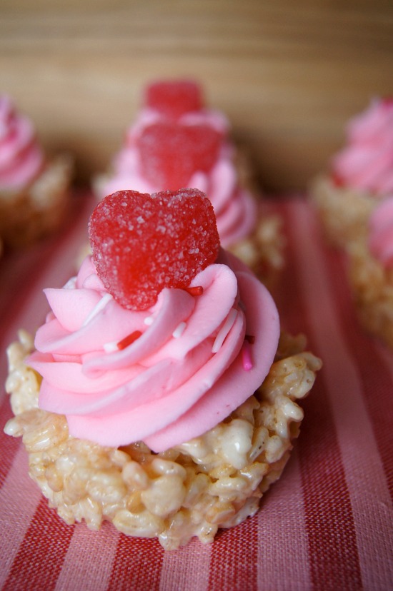 Rice Krispies Treat Cupcakes