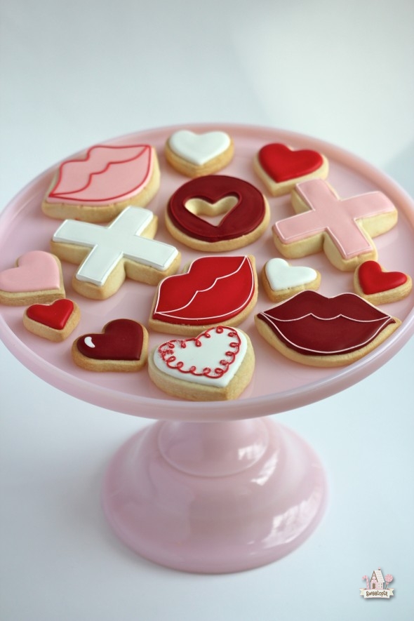 Royal Icing Valentine's Cookies Ideas