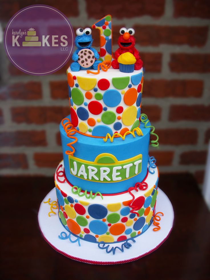 Sesame Street Cake